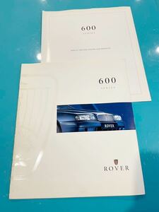 ROVER JAPAN ローバー 600 カタログ 1997年10月