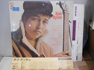 〇ボブ・ディラン/BOB DYLAN デビュー・アルバム　置き帯付LPレコード　SOLP 220