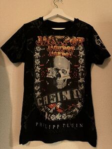 PHILIPP PLEIN カジノプリント Tシャツ サイズS