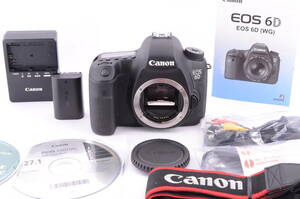 [極上美品] Canon EOS 6D Digital SLR Camera Body キャノン　デジタル 一眼レフ カメラ ボディ NB-00352