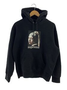 Supreme◆20AW/Pearl Hooded Sweatshirt/パーカー/S/コットン/BLK/無地//