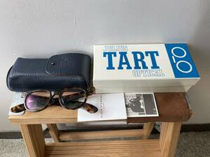 【美品】 Julius Tart Optical FDR46□22 ジュリアス タート オプティカル Tortoise鼈甲 度入り