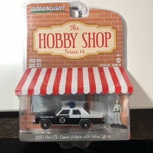 Greenlight 1/64 1990 Ford Crown LTD Victoria Police フォード クラウン ビクトリア ポリスカー グリーンライトHobby Shop警官フィギュア