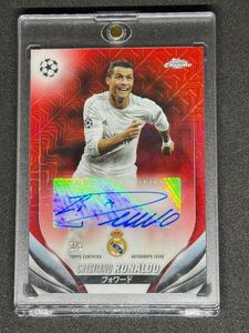 クリスティアーノ ロナウド Cristiano Ronaldo レアルマドリード Real Madrid 2024 Topps UEFA Champions League Japan Edition Auto