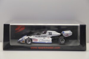 スパークモデル 1/43 ブラバム BT44B No.32 1976 F1 イギリスGP B.エバンズ S7096 aah00//19