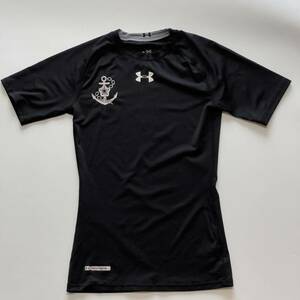 アンダーアーマー コンプレッション 半袖 ブラック 海上 サイズ sm UNDER ARMOUR