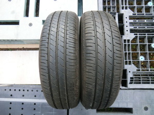 155/65R13 73S TOYO NANOENERGY 3 バリ山 2本組 管理YN14R58-CS3953