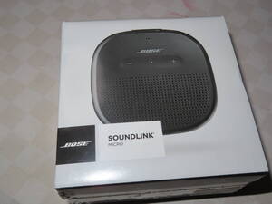 【未開封】BOSE ボーズ SoundLink Micro サウンドリンク マイクロ　Bluetoothスピーカー ブラック