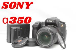 SONY α350 　標準ズームレンズ ソニー　一眼レフカメラ　レンズキット　デジカメ　動作確認済み