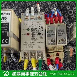 【管理番号 0017 ジャンク】OMRON　 61F-GPN-V50 　S82K-00728 　K7L-AT50　 MY4N　 G2R-2-SN　セット