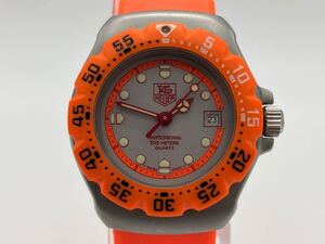 2412131873203 TAG HEUER タグホイヤー フォーミュラ1 373.508 グレー文字盤 クォーツ デイト プロフェッショナル 200m 不動 現状品 中古