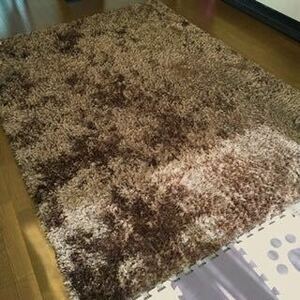 シャギーラグ3枚組　サイズ160x230cmジュータンフロアマットラグマット秋葉原お渡しも可能　屋内の床に敷く織物や敷物
