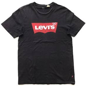 リーバイス ビッグロゴ デカロゴ Tシャツ ブラックTシャツ　　Levis 半袖 S/S T 柳5722