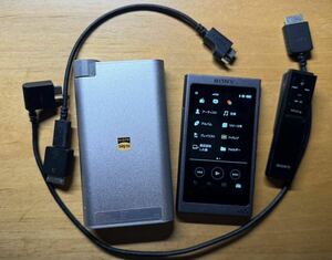 SONY ウォークマン WALKMAN 「NW-A35」と ポータブルアンプ「PHA-1A」のセット