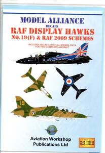 1/48 Model Alliance モデルアライアンス ML489048 RAF DISPLAY HAWKS NO.19（F) ＆RAF2009 SCHEMES 