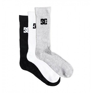 DC SHOES ディーシーシュー SPP DC CREW 3PK　男性用靴下(メンズソックス)3足セット　EDYAA03149_KVJ8　