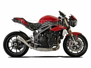 TRIUMPH SPEED TRIPLE 2016～2017 スリップオンマフラー HP CORSE エイチピーコルセ