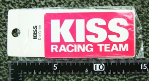  希少 レア KISS RACING TEAM ステッカー 未使用/ 当時物 ②