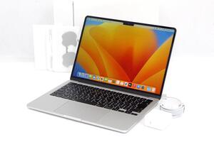 極美品｜Apple MacBook Air MLXY3J/A 13.6インチ シルバー Apple M2 8コア メモリ8GB SSD256GB HA03-A8504-2G10