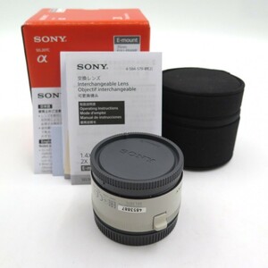 1円〜 SONY ソニー SEL20TC α 2X Teleconverter E-mount 箱付 動作未確認 y181-2740419【Y商品】