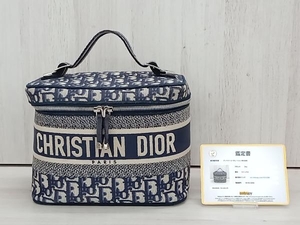 Christian Dior トロッター 06-BO-2090 クリスチャンディオール バニティーバッグ 鑑別書付