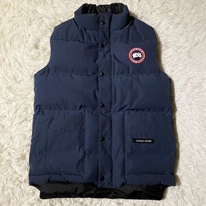 XSサイズ★CANADA GOOSE FREESTYLE VEST カナダグース ダウンベスト フリースタイル 紺 ネイビー メンズ アウター 4150JM 防風 防寒