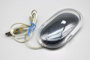 【JUNK】Apple Pro Mouse (M5769) 純正USBマウス ブラック (M5769) 動作確認済【tkj-apmm5769-b】
