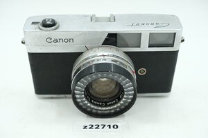 【z22710】Canon キャノン Canonet キャノネット フィルムカメラ レンズ SE 45mm 1:1.9 格安スタート