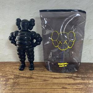 【新品未使用 KAWS CHUM 2002 500体限定 直筆サイン入り 黒 ブラック 360 TOY GROUP KAWS ONE購入 正規品 暗所保管品 カウズ フィギュア】