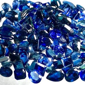 1円〜!!小粒!!◆天然サファイアおまとめ51.5ct◆d 約10.3g ルース 裸石 宝石 ジュエリー jewelry コランダム sapphire w4マ16