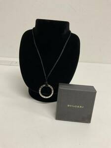 営AD792-60◆ BVLGARI／ブルガリ ビーゼロワン キーリング Ag925刻印 ネックレストップ 総重量11.85g 