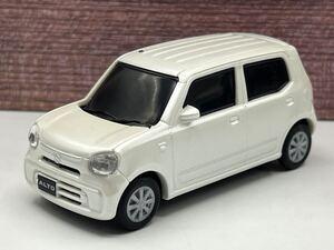 即決有★プルバックカー スズキ SUZUKI アルト ALTO パール ホワイト 白 カラーサンプル★ミニカー