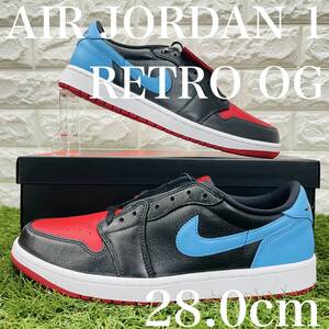 即決 ナイキ ウィメンズ エアジョーダン 1 レトロ ロー OG NIKE WMNS AIR JORDAN 1 RETRO LOW OG 28.0cm 送料込み CZ0775-046