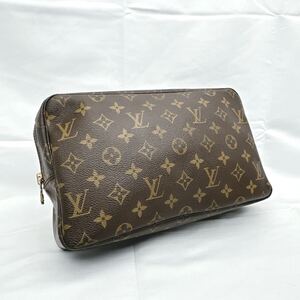 y966 1円 LOUIS VUITTON ルイヴィトン モノグラム トゥルーストワレット 28 ポーチ M47522 正規品 872TH