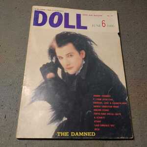 DOLL◇1986年6月号◇ドール◇ローリング・ストーンズ◇NICO◇G-SCHMITT◇昭和レトロ◇音楽情報