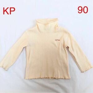 Cutesy KP キュッツィー ニットプランナー 長袖 ハイネック 90 女の子 送料185円 かわいい ベビー服 子供服 キッズ ケーピー 秋 冬