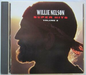 【送料無料】スーパー・ヒッツ ウィリー・ネルソン Willie Nelson SUPER HITS VOL.2 日本盤 解説・歌詞・日本語対訳