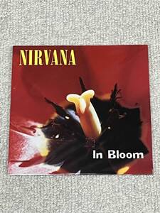 新品未開封・未使用 極美品 NIRVANA / In Bloom ニルヴァーナ / イン・ブルーム 7inch EP レコード [オランダ盤]