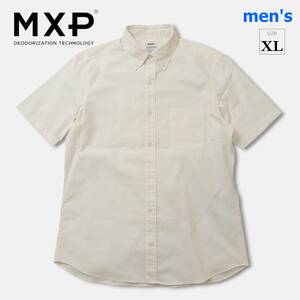 消臭マキシフレッシュは男の味方【 MXP (M) 】ボタンダウン 半袖シャツ ゴールドウイン MX60102UA SHORT SLEEVE STANDARD OXFORD BOX SHIRT