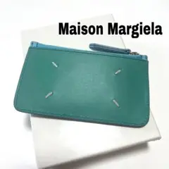 【極美品】Maison Margiela コインケース 小銭入れ 財布 ブルー