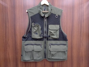 THE NORTH FACE／ノースフェイス／NP22431／Utility Mesh Vest／Lサイズ／グリーン／メッシュベスト