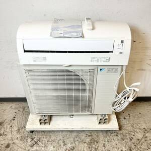 201＊中古品 DAIKIN ダイキン 4.0kw ルームエアコン F40WTEP-W 2019年製 主に14畳 リモコン付き 動作確認済み＊