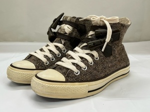 【菊水-11259】CONVERSE コンバース ALL STAR ツイード スニーカー 4 1/2サイズ(23.5㎝)/(S)