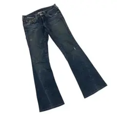 B414-4 USA製 TRUE RELIGION デニム パンツ Gパン 27