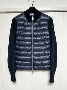 MONCLER モンクレール ジップアップ カーディガン ネイビー S