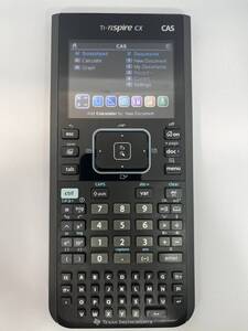 Texas Instruments Nspire CX CAS グラフ電卓 構造力学プログラムあり