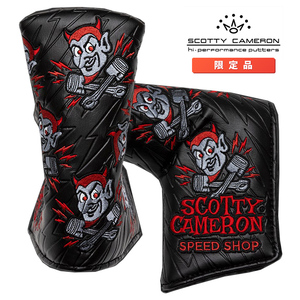 スコッティキャメロン スピードデーモン スタンダード ヘッドカバー ブラック Scotty Cameron SPEED DEMON STANDARD パターカバー