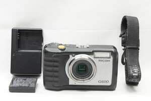 【適格請求書発行】RICOH リコー G600 コンパクトデジタルカメラ【アルプスカメラ】241007v