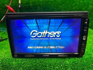 ホンダ純正 Gathers メモリーナビ VXH-128VF フルセグTV /DVD VIDEO/SD /CD/USB/IPOD/HDD 地図2010年 動作OK 動作確認済み