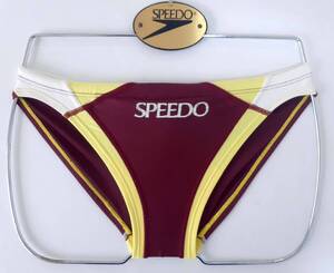 ★☆(廃盤)競パン　speedo(スピード) キネシスカット　小豆色　早稲田カラー 競泳水着　水泳部☆★